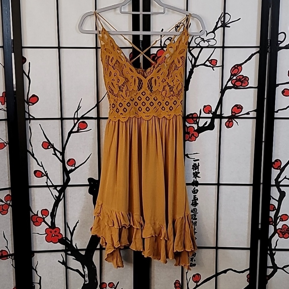 Free People Adella Slip Dress
